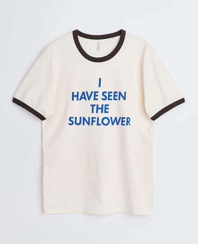 Sunflower, T-shirt, Jagger Tee, Råhvid