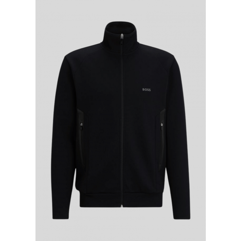 Boss, Sweatcardigan, Skaz 1, Hvid