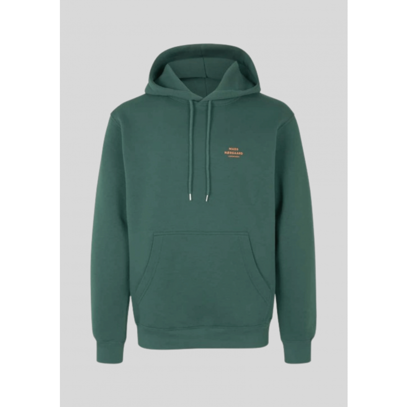 Mads Nørgaard, Sweathoodie, Standard Logo, Grøn