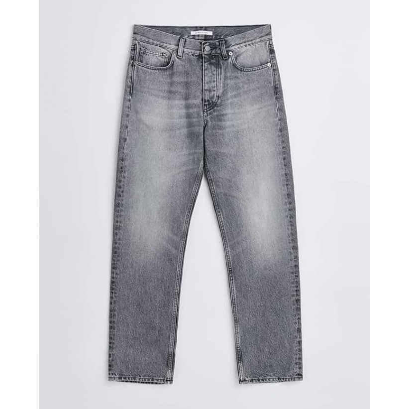SUNFLOWER, STANDARD JEANS I GRÅ