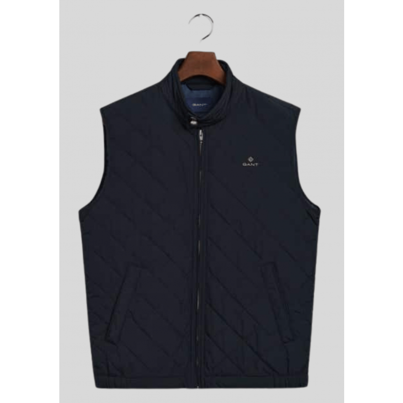 Gant, Vest, Quilt Windcheater, Navy