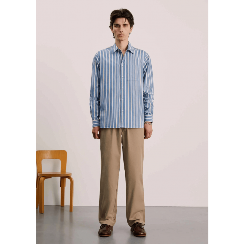 AnotherAspectSkjorteAnotherShirt30BlueGoldStripe-01