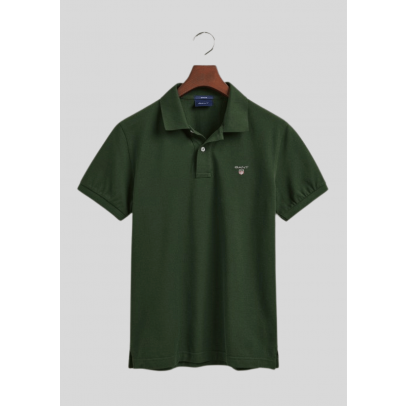 Gant, Polo, Pique, Grøn 