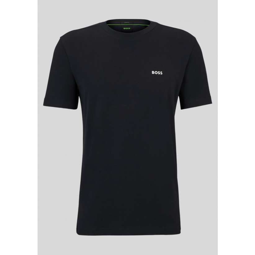 Boss, T-shirt, Stretch Tee, Navy