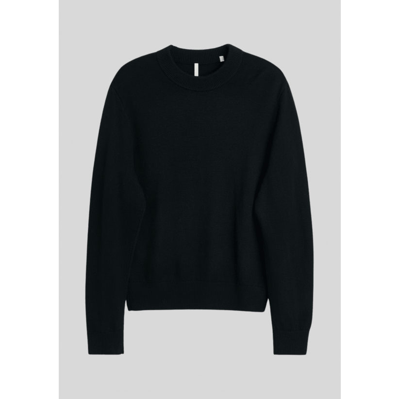 Sunflower, Strik, Moon Merino Knit 3039, Black