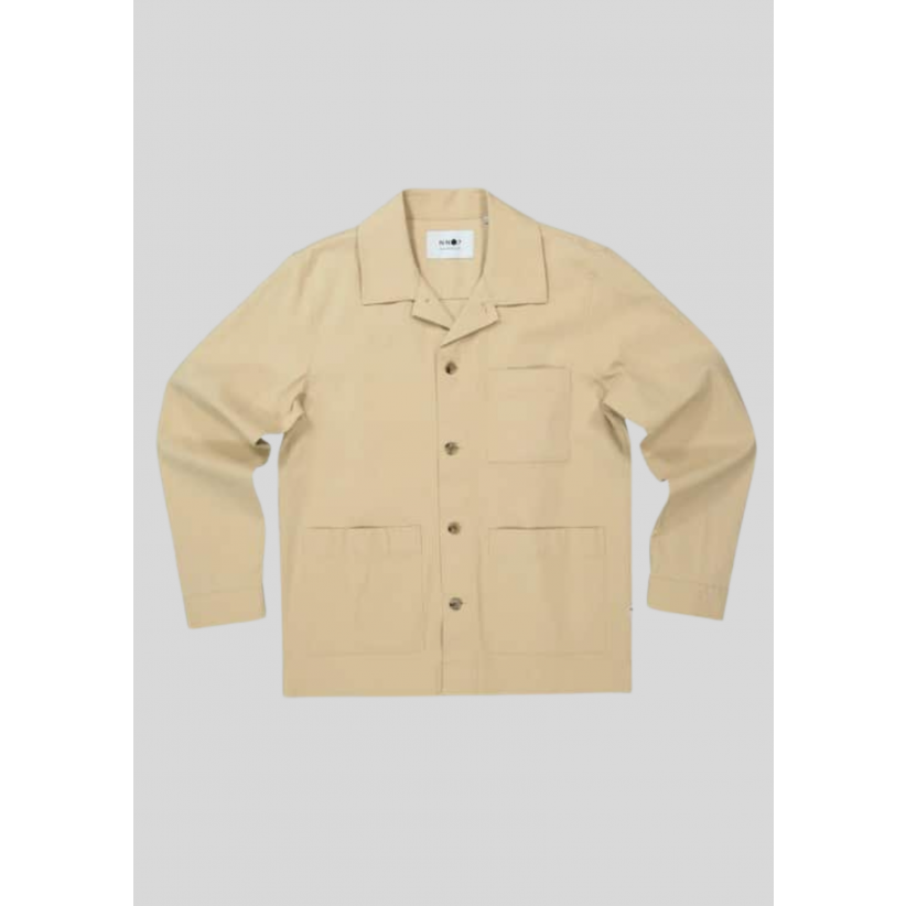 NN07, Overshirt, Olav 1447, Sand