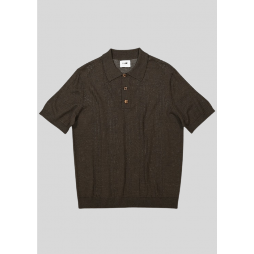 NN07, Strik Polo, Thor 6539, Brun 