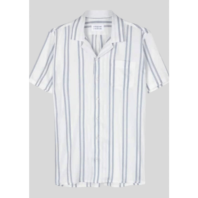 Libertine-Libertine, SS Skjorte, Cave SS 2044, Hvid