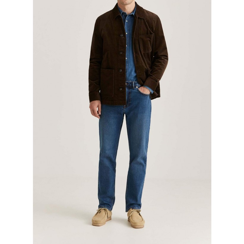 MORRIS STOCKHOM, PENNON SHIRT JACKET I BRUN