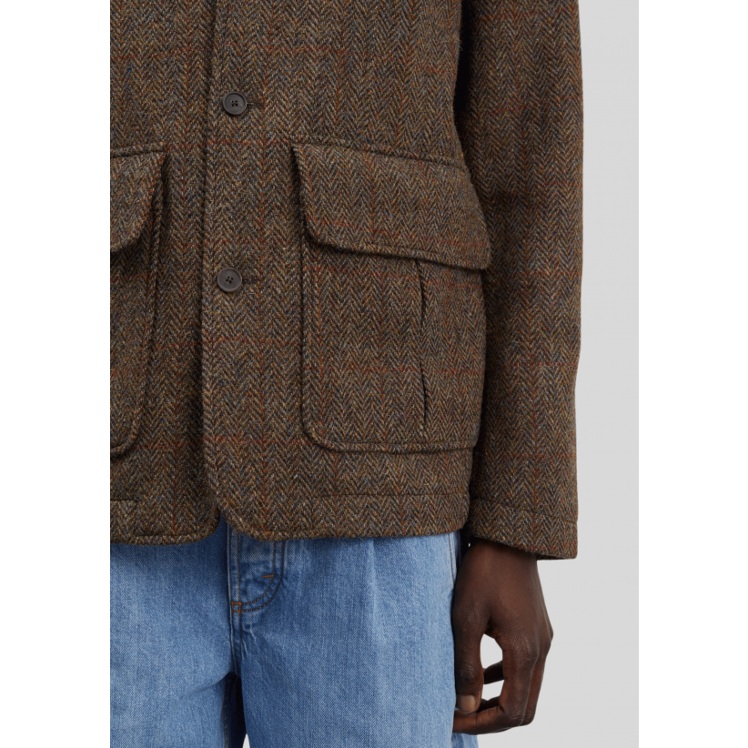 AnotherAspectBlazerAnotherJacket30KhakiGreenHerringbone-01