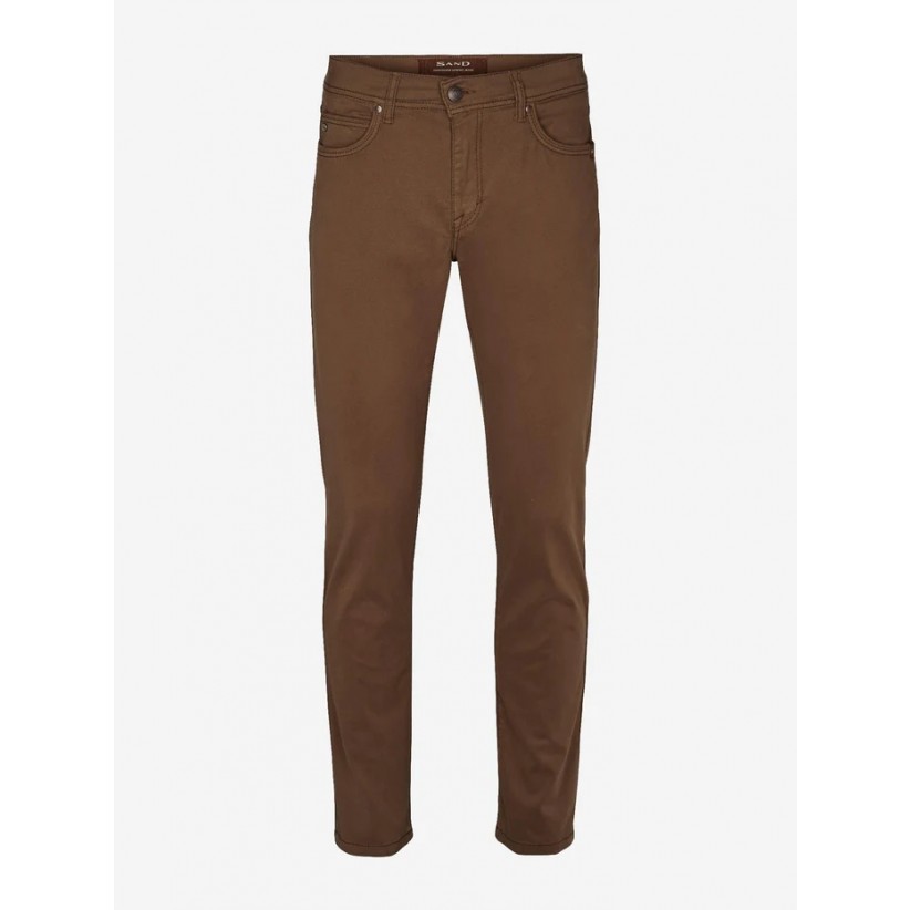 SAND COPENHAGEN, BURTON NS SUEDE TOUCH BUKSER I KHAKI 