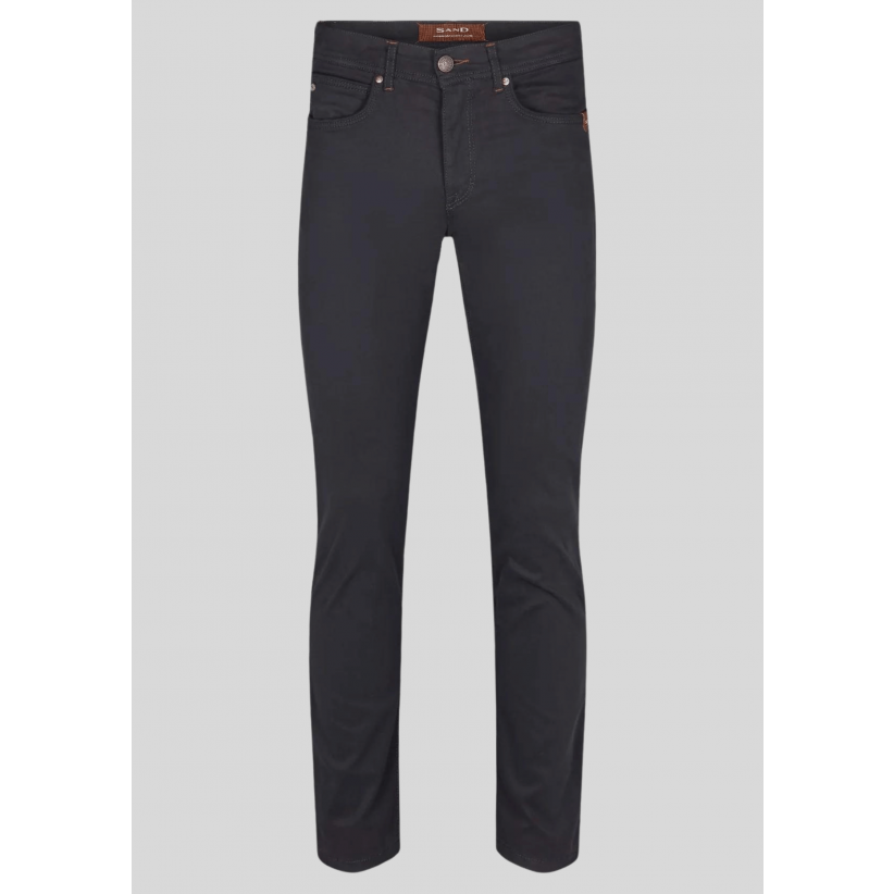 Sand Copenhagen, Bukser, Burton Suede Touch, Dark Navy Blue 