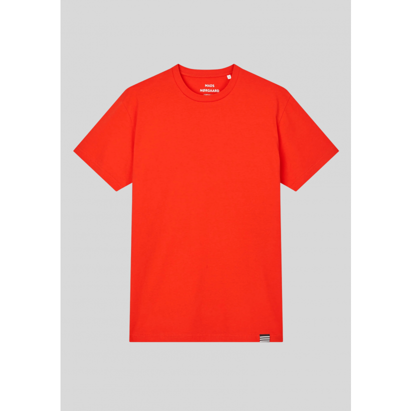 Mads Nørgaard, T-shirt, Fine Jersey Thor, Fiery Red 