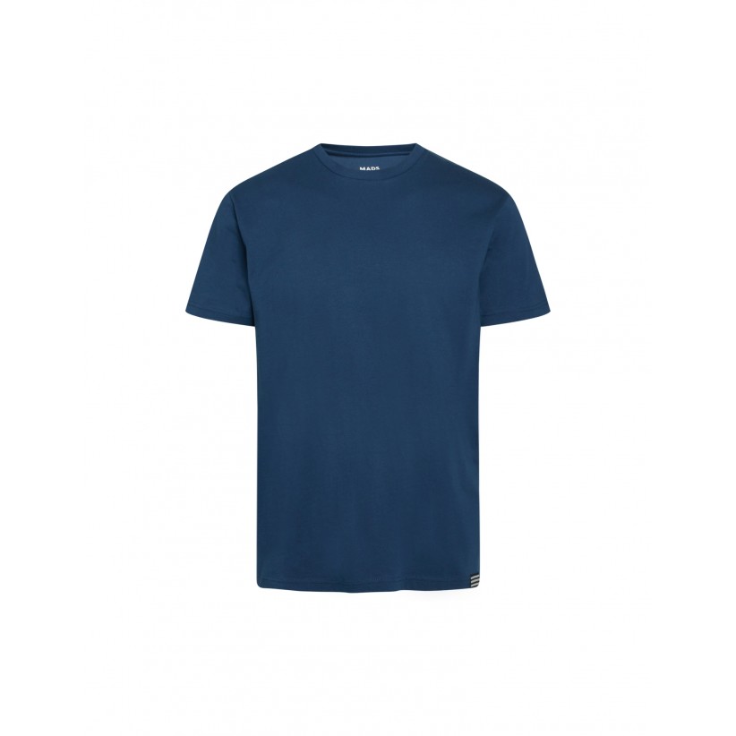 MADS NØRGAARD, THOR T-SHIRT I NAVY