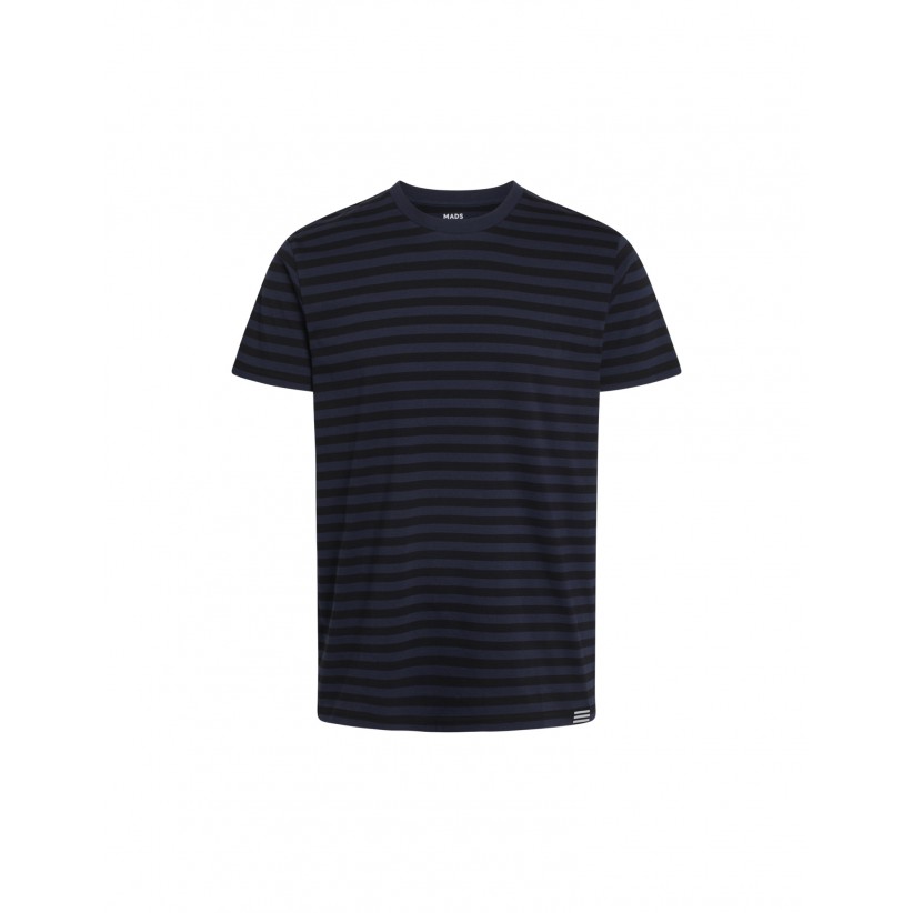 MADS NØRGAARD, MIDI THOR T-SHIRT I NAVY-SORT