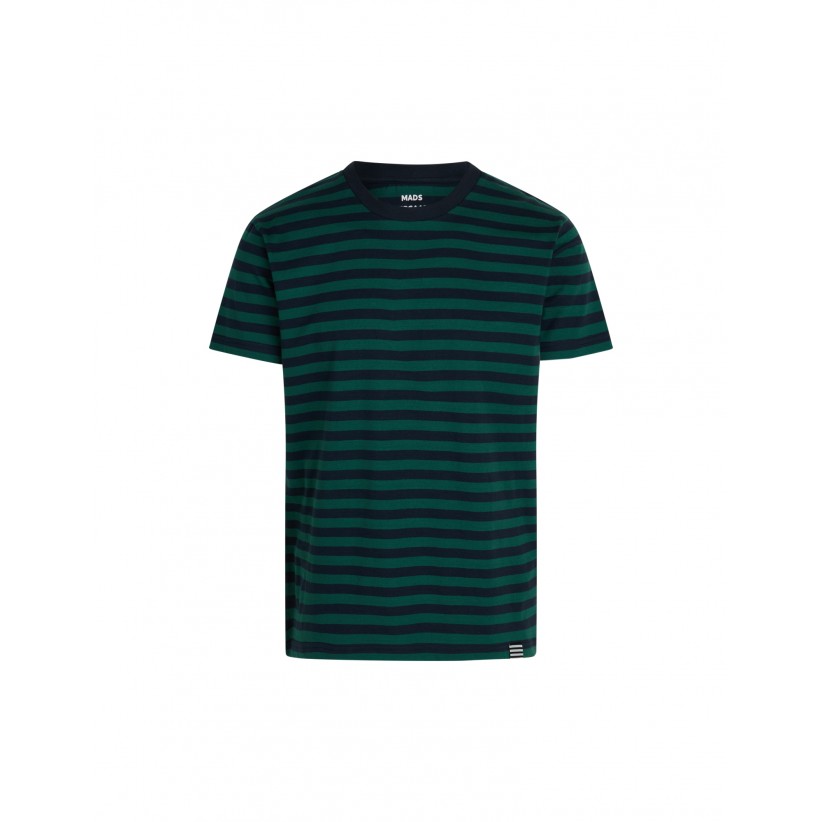 MADS NØRGAARD, MIDI THOR T-SHIRT I NAVY-GRØN