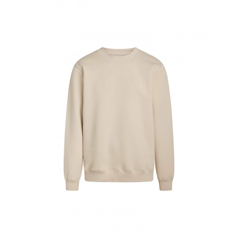 MADS NØRGAARD, EMBO SWEATSHIRT I SAND