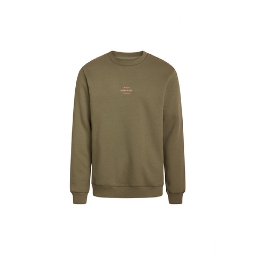 MADS NØRGAARD, STANDARD SWEATSHIRT I GRØN