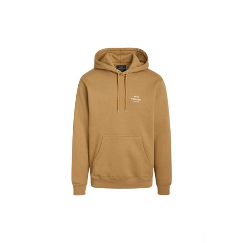 MADS NØRGAARD, STANDARD HOODIE I KHAKI 
