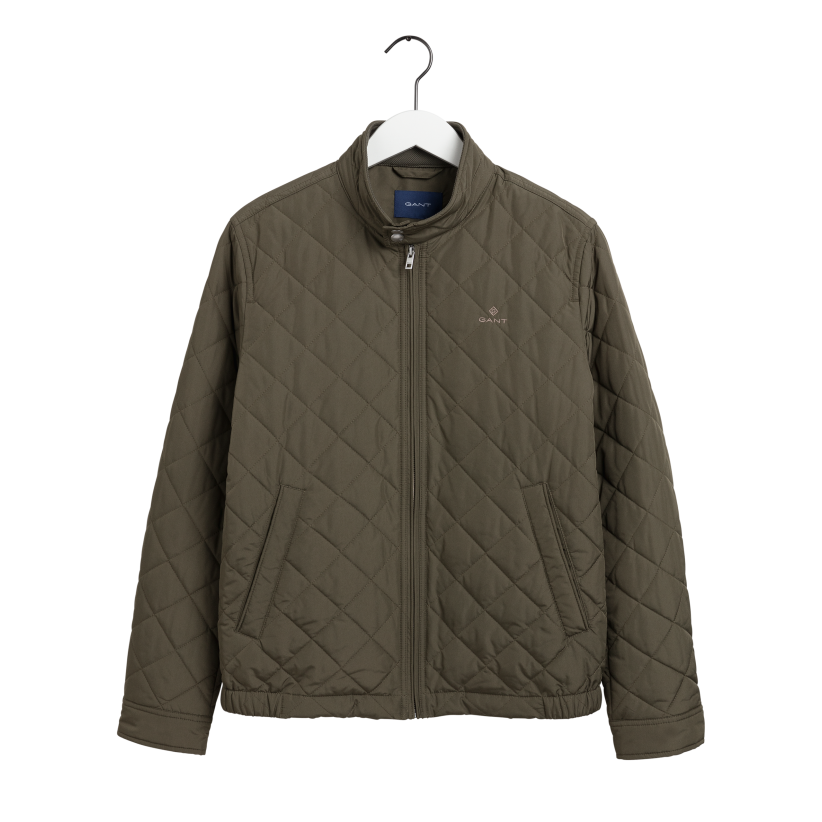 QUILTED WINDJAKKE | ARMY