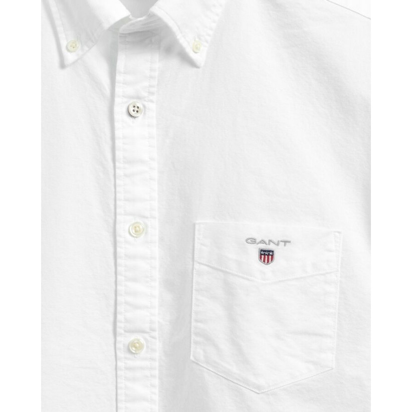 GantSkjorteSSClassicOxfordWhite-01