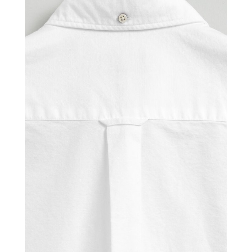 GantSkjorteSSClassicOxfordWhite-01