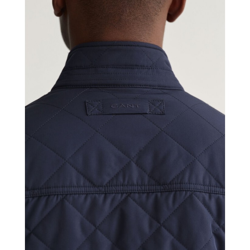 GantJakkeQuiltWindcheaterNavy-01