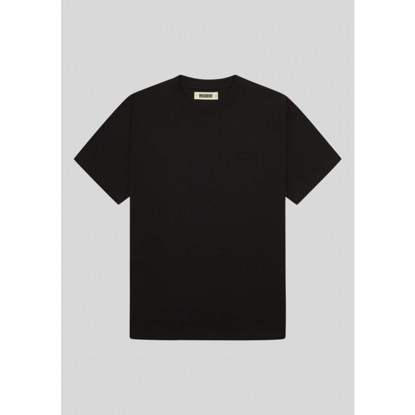 Woodbird, T-shirt, Baine Base Tee, Black
