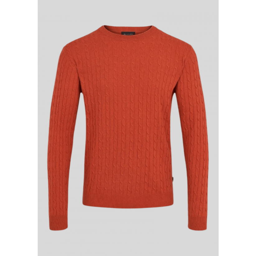 Sand Copenhagen, Strik, Iq Wool, Fire Red 