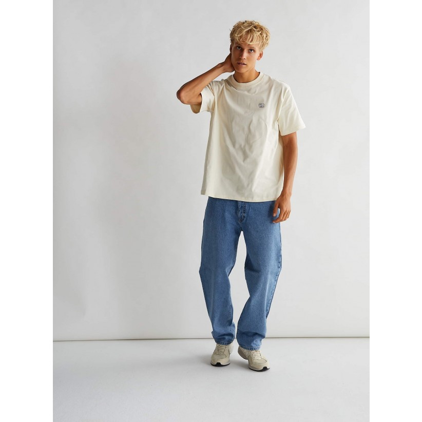 WOODBIRD, LEROY DOONE JEANS I LYS BLÅ 