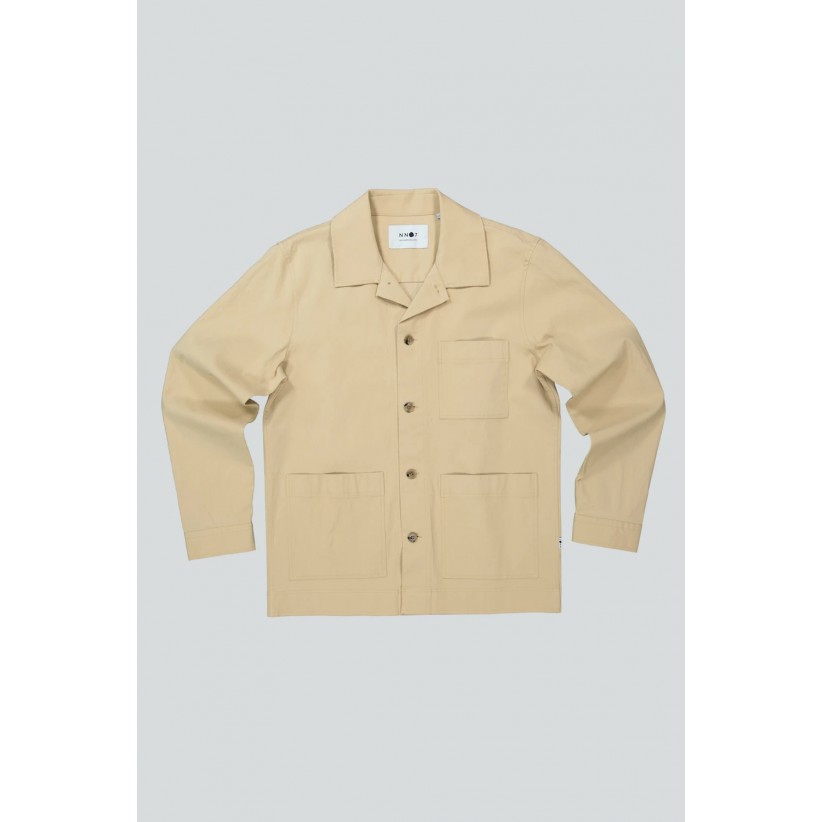 NN07, OLAV 1447 OVERSHIRT I SAND