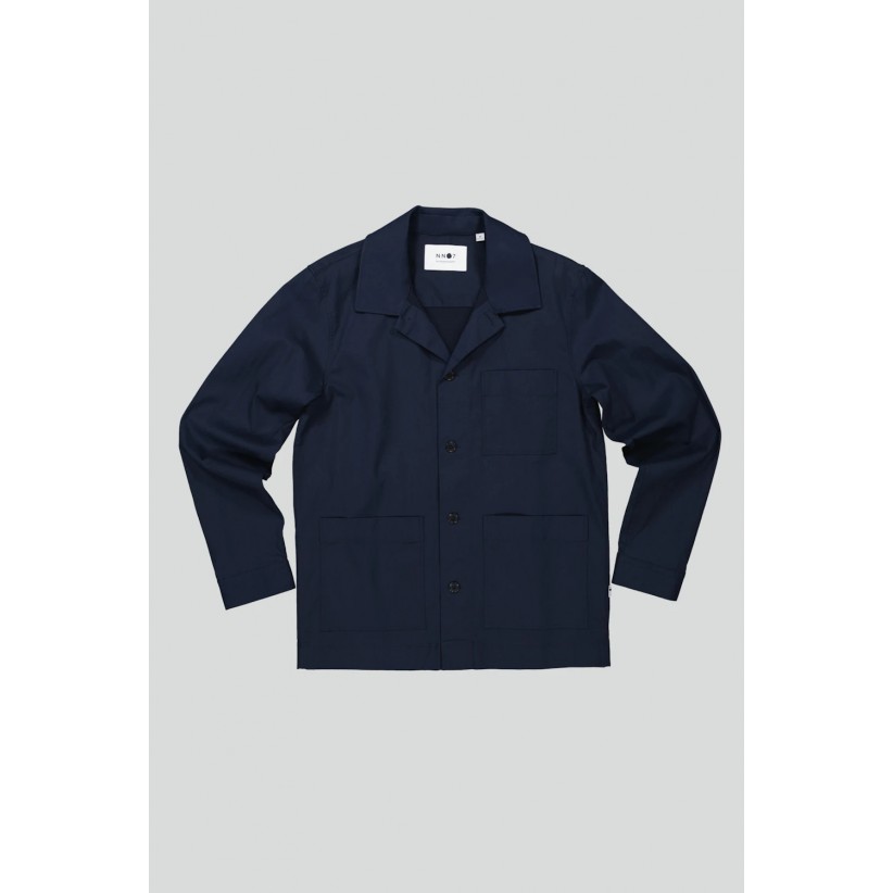 NN07, OLAV 1447 OVERSHIRT I NAVY