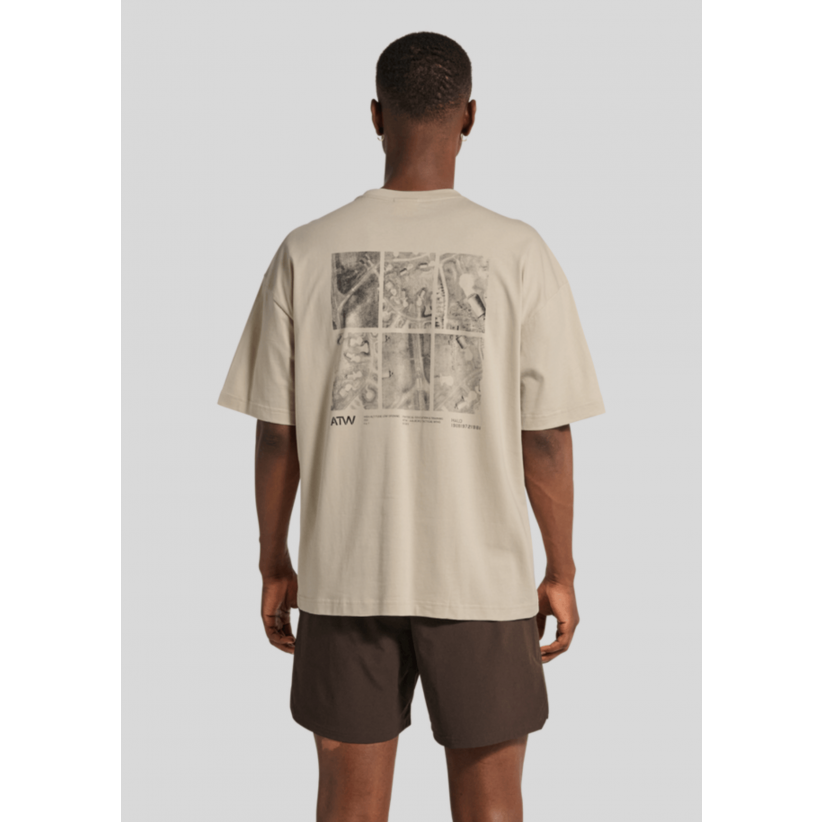 HaloTshirtGraphicBoxyBeige-01