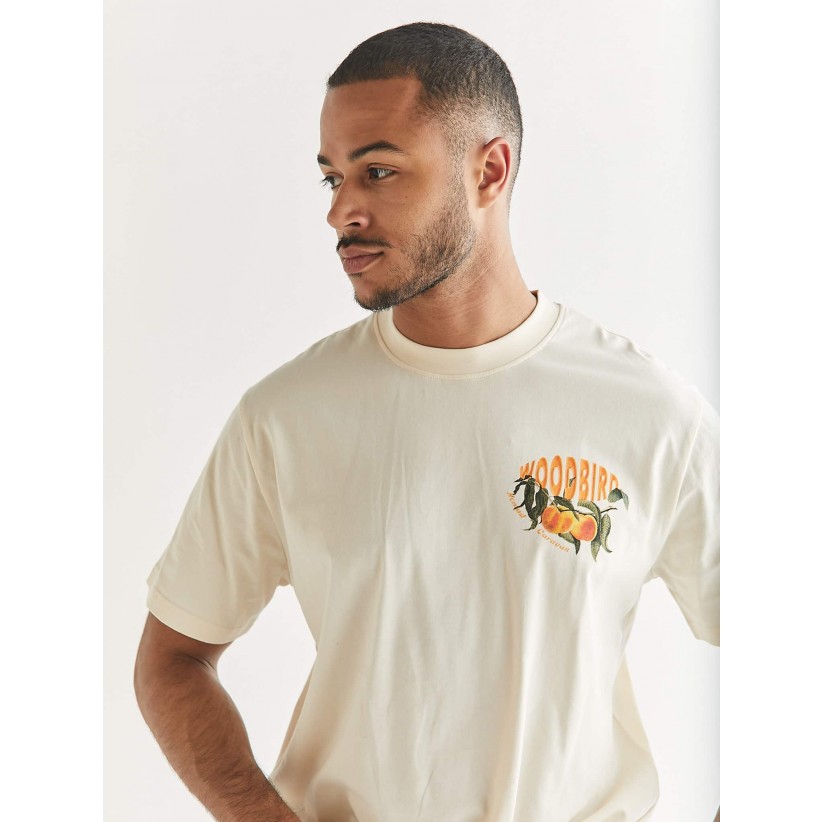 WOODBRID, RICS PEACH TEE I RÅHVID 