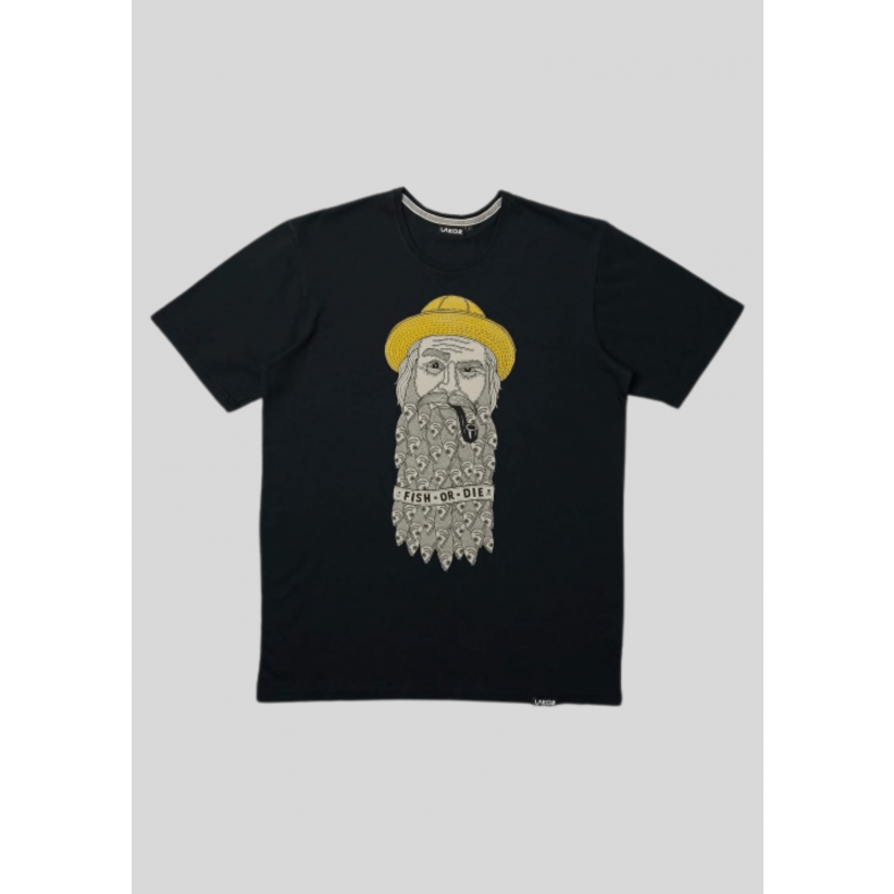Lakor, T-shirt, Fishy Beard, Moonless Night