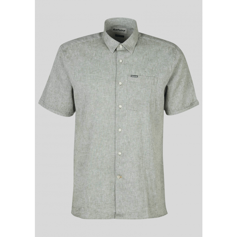 Barbour, Skjorte SS, Nelson, Olive 
