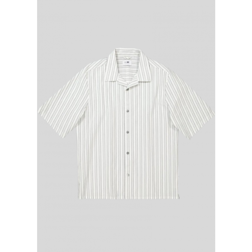 NN07, Skjorte SS, Ole 5373, Black Stripe