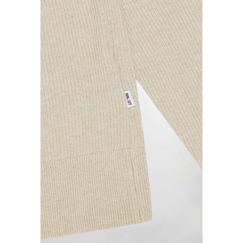 NN07StrikKevin6600SweaterKhakiBeige-01