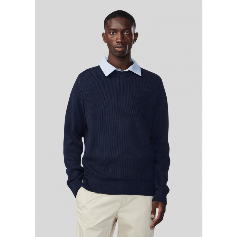 NN07StrikKevin6600SweaterNavy-01