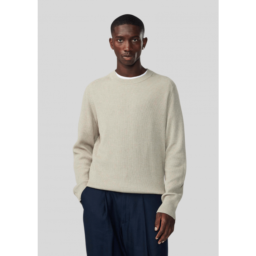 NN07StrikKevin6600SweaterKhakiBeige-01