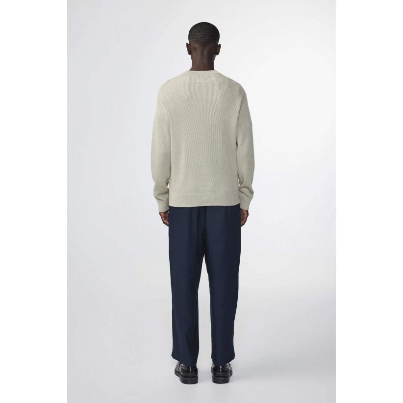 NN07StrikKevin6600SweaterKhakiBeige-01