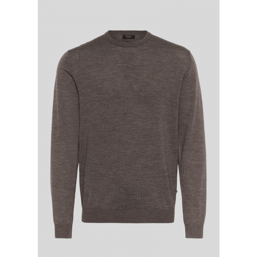Matinique, Strik, Margrete Merino, Brown Melange 