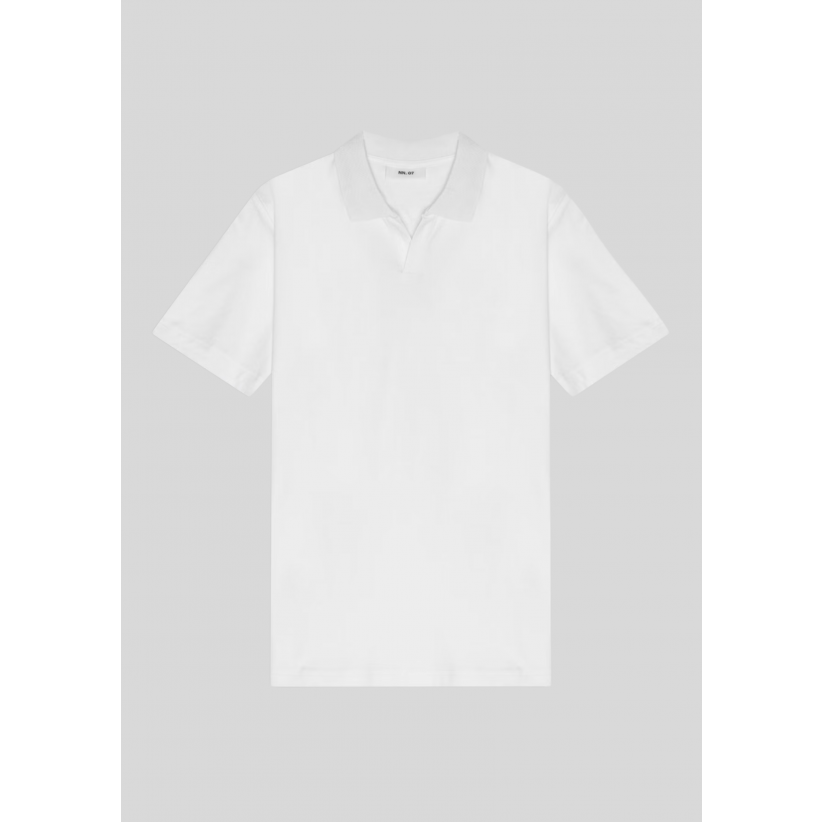 NN07, Polo T-shirt, Paul SS Polo 3525, White 