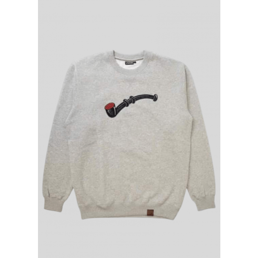 Lakor, Sweatshirt, Lakridspibe, Light Grey Melange 