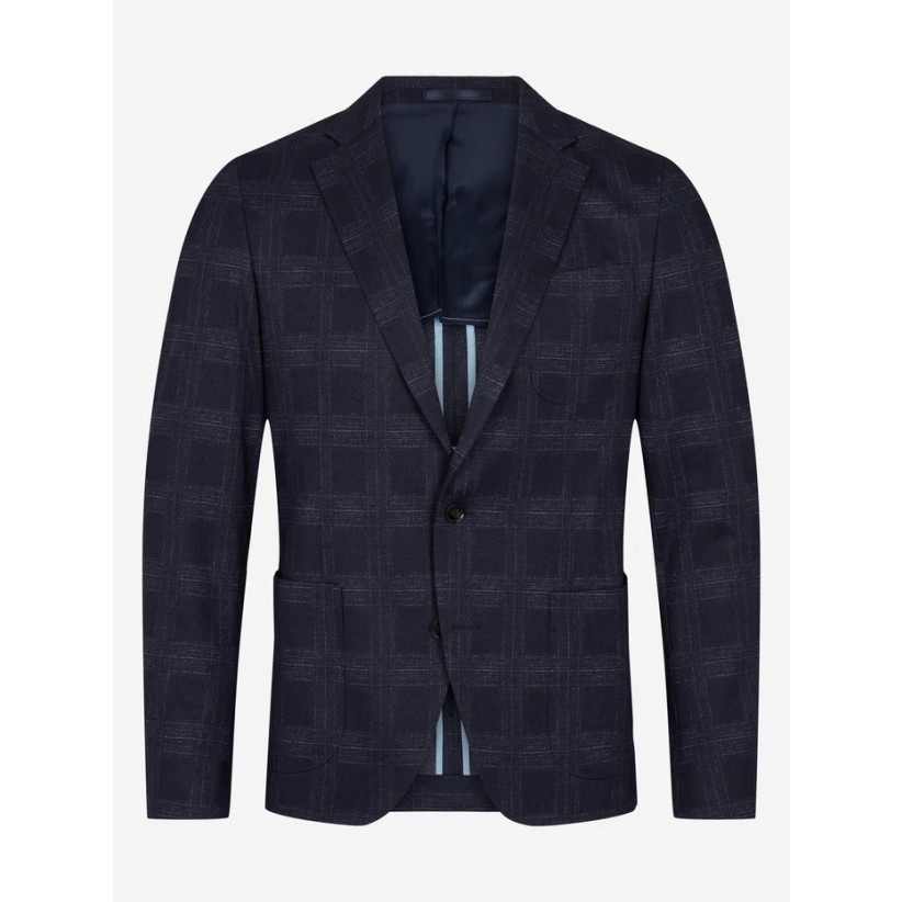 SAND COPENHAGEN, JONES JERSEY BLAZER I NAVY