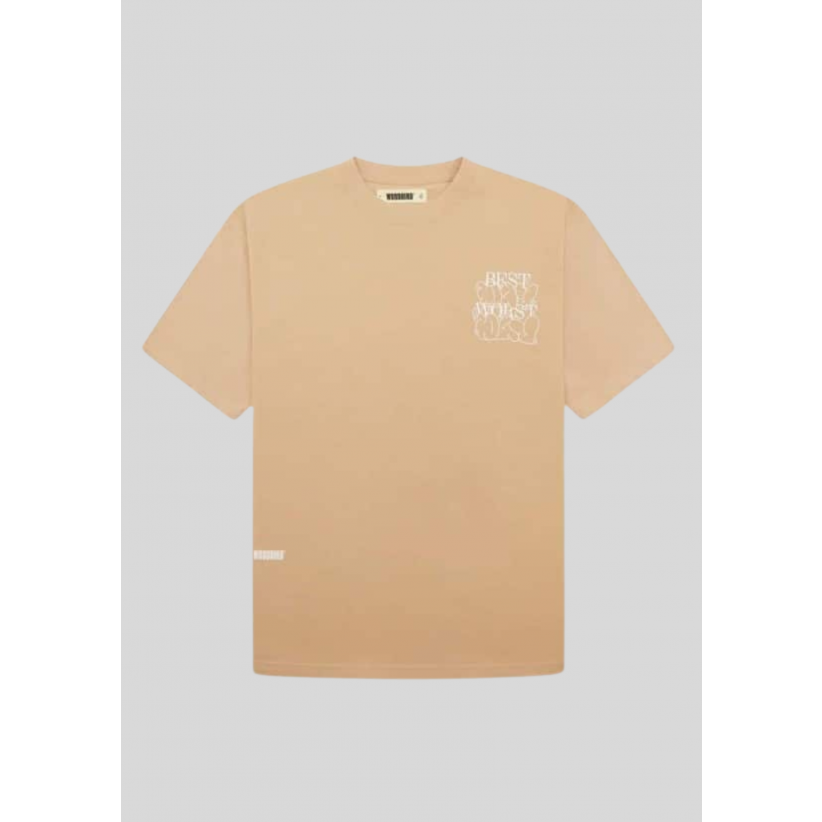 Woodbird, T-shirt, Baine Day Tee, Sand