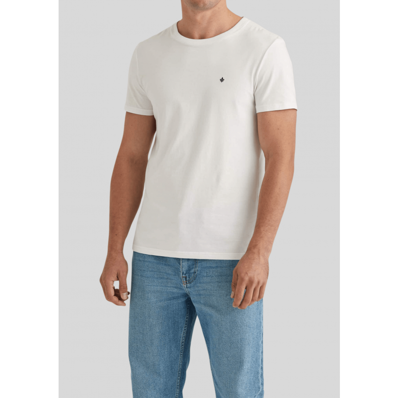 Morris Stockholm, T-shirt, James Tee, White
