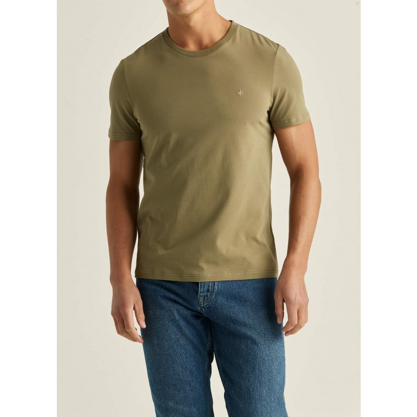 MORRIS, JAMES T-SHIRT I GRØN