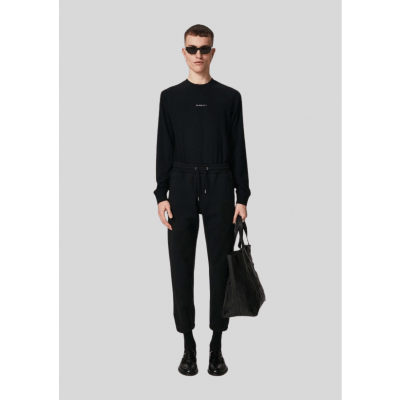 Han Kjøbenhavn, T-Shirt LS, Daily Scipt, Black
