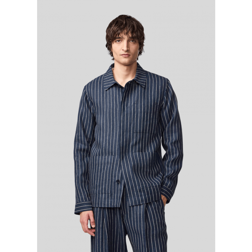NN07OvershirtOlav1455NavyStripe-01